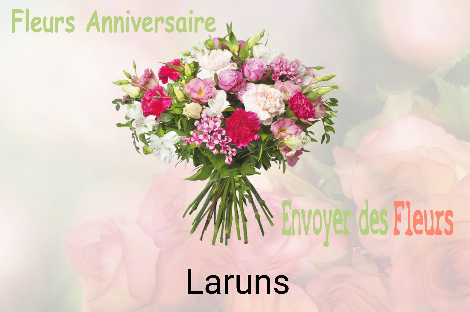 Bouquet de fleurs d’anniversaire livré à Laruns