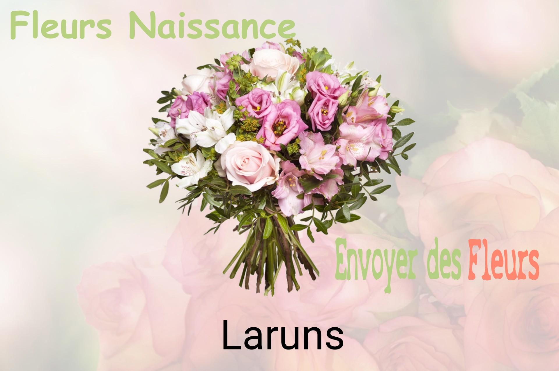 Bouquet de fleurs de naissance livré à Laruns